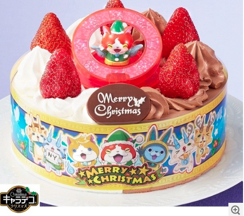 16年版クリスマスケーキ 妖怪ウォッチ 可愛いケーキを予約してゲットしよう